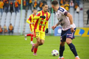 18.10.2025. Kielce. Mecz 12. kolejki PKO BP Ekstraklasy: Korona Kielce - Górnik Zabrze / Fot. Wiktor Taszłow - Radio Kielce