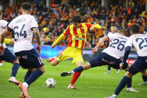 18.10.2025. Kielce. Mecz 12. kolejki PKO BP Ekstraklasy: Korona Kielce - Górnik Zabrze / Fot. Wiktor Taszłow - Radio Kielce