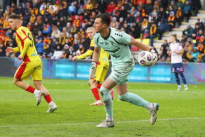 18.10.2025. Kielce. Mecz 12. kolejki PKO BP Ekstraklasy: Korona Kielce - Górnik Zabrze / Fot. Wiktor Taszłow - Radio Kielce