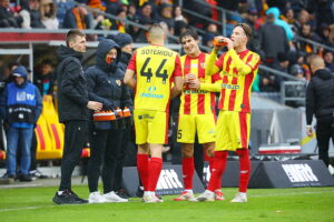 18.10.2025. Kielce. Mecz 12. kolejki PKO BP Ekstraklasy: Korona Kielce - Górnik Zabrze / Fot. Wiktor Taszłow - Radio Kielce