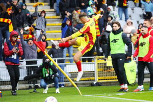 18.10.2025. Kielce. Mecz 12. kolejki PKO BP Ekstraklasy: Korona Kielce - Górnik Zabrze / Fot. Wiktor Taszłow - Radio Kielce