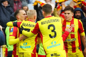 18.10.2025. Kielce. Mecz 12. kolejki PKO BP Ekstraklasy: Korona Kielce - Górnik Zabrze / Fot. Wiktor Taszłow - Radio Kielce
