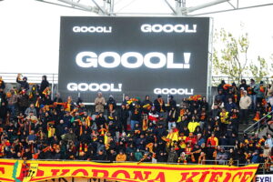 18.10.2025. Kielce. Mecz 12. kolejki PKO BP Ekstraklasy: Korona Kielce - Górnik Zabrze / Fot. Wiktor Taszłow - Radio Kielce