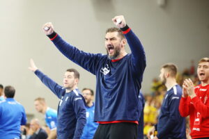 19.10.2025. Kielce. Mecz Industria Kielce - Orlen Wisła Płock / Fot. Wiktor Taszłow - Radio Kielce