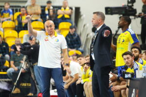 19.10.2025. Kielce. Mecz Industria Kielce - Orlen Wisła Płock / Fot. Wiktor Taszłow - Radio Kielce