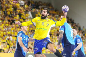 19.10.2025. Kielce. Mecz Industria Kielce - Orlen Wisła Płock / Fot. Wiktor Taszłow - Radio Kielce