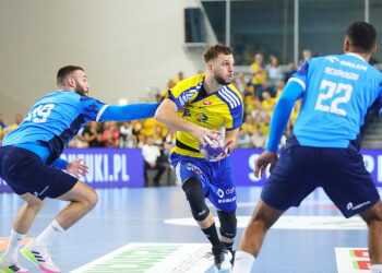 Osłabiona Industria zagra w Orlen Arenie - Radio Kielce 19.10.2025. Kielce. Mecz Industria Kielce - Orlen Wisła Płock / Fot. Wiktor Taszłow - Radio Kielce