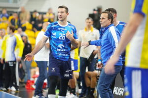19.10.2025. Kielce. Mecz Industria Kielce - Orlen Wisła Płock / Fot. Wiktor Taszłow - Radio Kielce