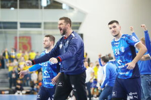 19.10.2025. Kielce. Mecz Industria Kielce - Orlen Wisła Płock / Fot. Wiktor Taszłow - Radio Kielce