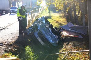 Trzy ofiary śmiertelne wypadku na trasie Kielce - Busko-Zdrój