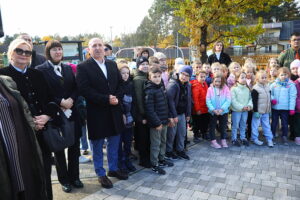 21.10.2025. Zagnańsk. Akcja "Tysiąc dębów na Tysiąclecie" / Fot. Wiktor Taszłow - Radio Kielce
