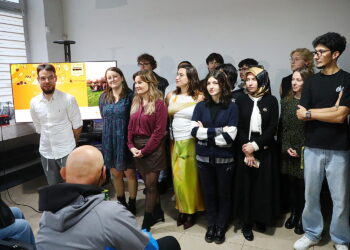 22.10.2025. Kielce. Regionalne Centrum Wolontariatu w Kielcach. Konferencja poświęcona inicjatywie „Przystanek Młodych” / Fot. Wiktor Taszłow - Radio Kielce