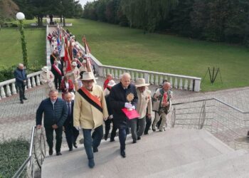 04.10.2025. Kałków. 30. Ogólnopolska Pielgrzymka Krajowej Sekcji Hutnictwa NSZZ Solidarność / Fot. Marta Gajda-Kruk - Radio Kielce