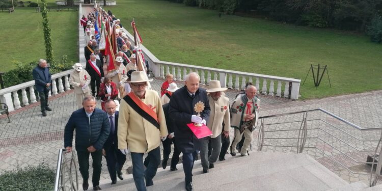 04.10.2025. Kałków. 30. Ogólnopolska Pielgrzymka Krajowej Sekcji Hutnictwa NSZZ Solidarność / Fot. Marta Gajda-Kruk - Radio Kielce