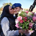 25.10.2025. Kielce. Centrum Przygotowań do Misji Zagranicznych w Kielcach. Żołnierze ósmej zmiany turnusu szkoleniowego zasadniczej służby wojskowej złożyli przysięgę / Fot. CPdMZ - Facebook