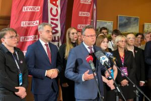 04.10.2025. Kielce. Grand Hotel. Kongres Wojewódzki Nowej Lewicy / Fot. Marcin Marszałek - Radio Kielce