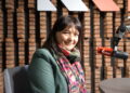 03.10.2025. Radio Kielce. Rozmowa Dnia. Na zdjęciu: Maria Kowalczyk - dyrektor Zespołu Państwowych Szkół Plastycznych im. Józefa Szermentowskiego w Kielcach / Fot. Sebastian Kalwat - Radio Kielce.