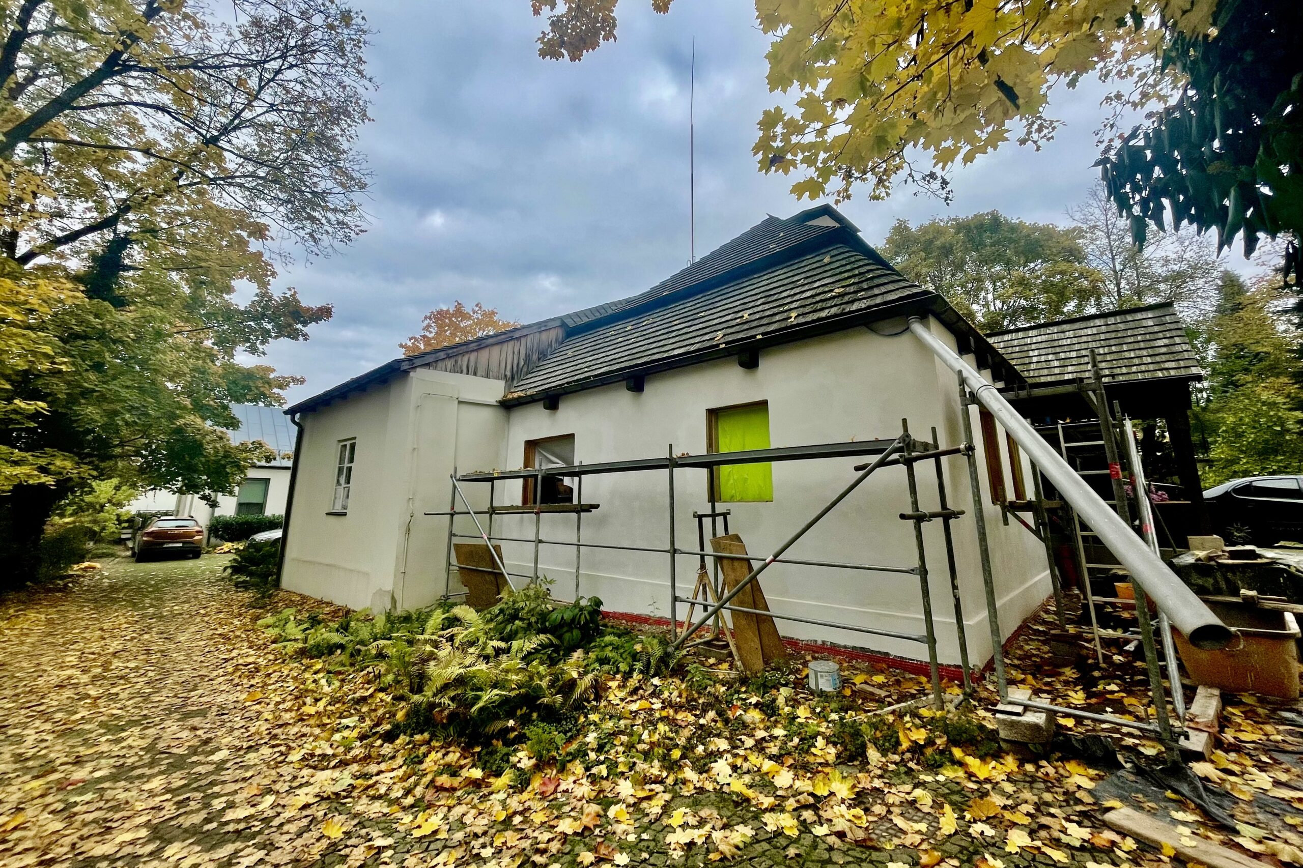 Prace w Dworku Laszczyków potrwają dłużej - Radio Kielce 19.10.2025. Kielce. Dworek Laszczyków / Fot. Dorota Klusek - Radio Kielce