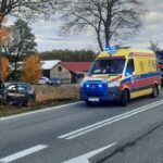 19.10.2025. Rozgół. Wypadek / Fot. PSP Końskie