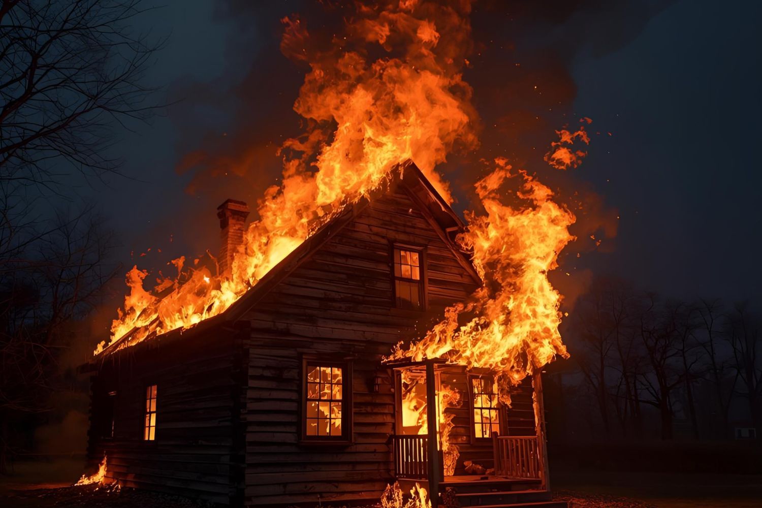 Pożar miał ukryć zwłoki pięciu osób