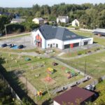 Nowa remiza w Tokarni / źródło: Urząd Gminy i Miasta Chęciny