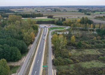 22.10.2025 Obwodnica Nowego Korczyna / Fot. Jarosław Kubalski - Radio Kielce