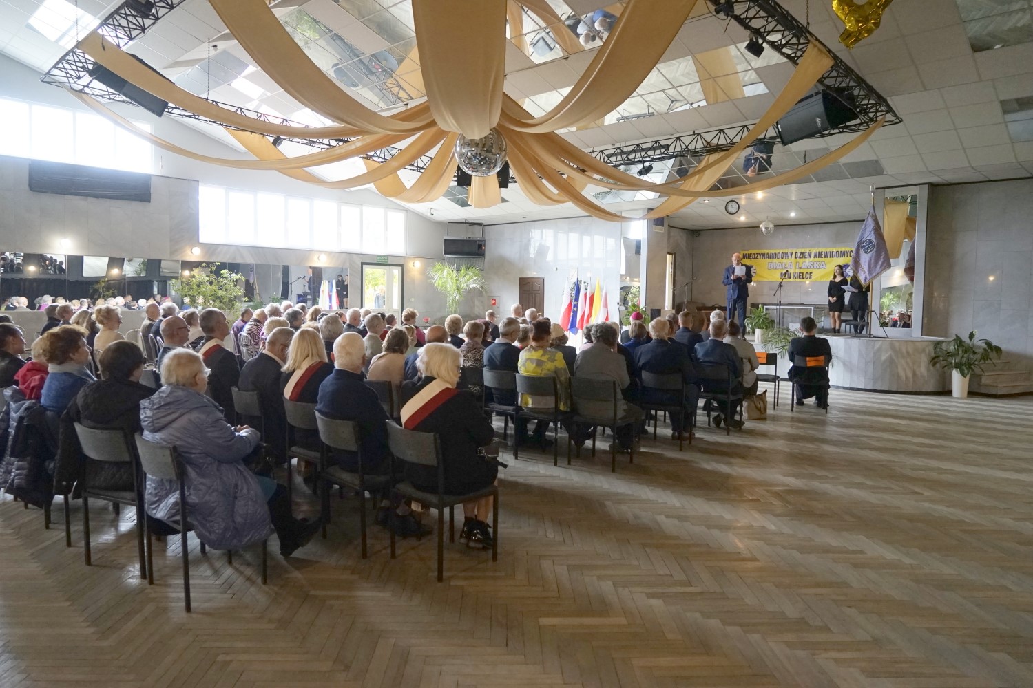 Niewidomi mają swoje święto - Radio Kielce 16.10.2025. Kielce. Dzień Białej Laski / Fot. Piotr Kwaśniewski - Radio Kielce