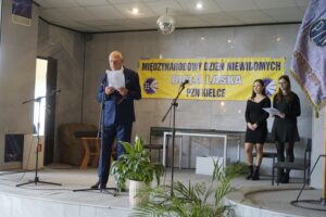 16.10.2025. Kielce. Dzień Białej Laski / Fot. Piotr Kwaśniewski - Radio Kielce