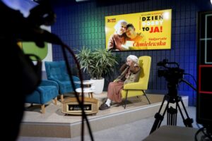 Siostra Małgorzata Chmielewska „ceruje świat” - Radio Kielce Audycja „Dzień Dobry, to Ja! Rozmowy inne niż wszystkie w Radiu Kielce”. Małgorzata Chmielewska / Fot. Piotr Kwaśniewski - Radio Kielce