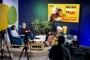 Siostra Małgorzata Chmielewska „ceruje świat” - Radio Kielce Audycja „Dzień Dobry, to Ja! Rozmowy inne niż wszystkie w Radiu Kielce”. Małgorzata Chmielewska / Fot. Piotr Kwaśniewski - Radio Kielce