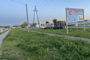 Miejsce jednej z planowanych dróg rowerowych w Piekoszowie / Fot. Marcin Marszałek - Radio Kielce