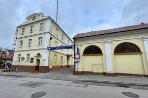 14.10.2025. Kielce. Świętokrzyskie Centrum Ratownictwa Medycznego i Transportu Sanitarnego przy ul. Św. Leonarda w Kielcach / Fot. Wiktor Taszłow - Radio Kielce