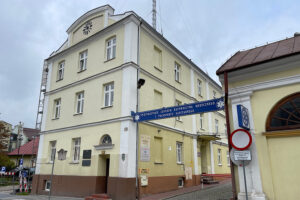 14.10.2025. Kielce. Świętokrzyskie Centrum Ratownictwa Medycznego i Transportu Sanitarnego przy ul. Św. Leonarda w Kielcach / Fot. Wiktor Taszłow - Radio Kielce