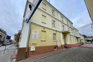 14.10.2025. Kielce. Świętokrzyskie Centrum Ratownictwa Medycznego i Transportu Sanitarnego przy ul. Św. Leonarda w Kielcach / Fot. Wiktor Taszłow - Radio Kielce