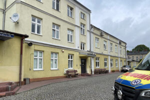 14.10.2025. Kielce. Świętokrzyskie Centrum Ratownictwa Medycznego i Transportu Sanitarnego przy ul. Św. Leonarda w Kielcach / Fot. Wiktor Taszłow - Radio Kielce
