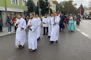 12.102.2025. Sandomierz. Uroczystości religijne ku czci bł. Wincentego Kadłubka / Fot. Grażyna Szlęzak-Wójcik - Radio Kielce