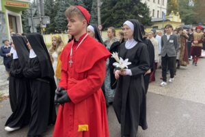 12.102.2025. Sandomierz. Uroczystości religijne ku czci bł. Wincentego Kadłubka / Fot. Grażyna Szlęzak-Wójcik - Radio Kielce