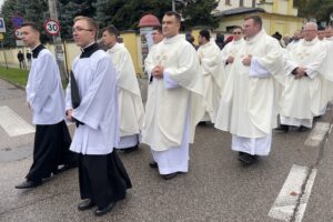 12.102.2025. Sandomierz. Uroczystości religijne ku czci bł. Wincentego Kadłubka / Fot. Grażyna Szlęzak-Wójcik - Radio Kielce