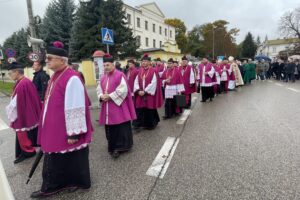12.102.2025. Sandomierz. Uroczystości religijne ku czci bł. Wincentego Kadłubka / Fot. Grażyna Szlęzak-Wójcik - Radio Kielce