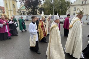 12.102.2025. Sandomierz. Uroczystości religijne ku czci bł. Wincentego Kadłubka / Fot. Grażyna Szlęzak-Wójcik - Radio Kielce