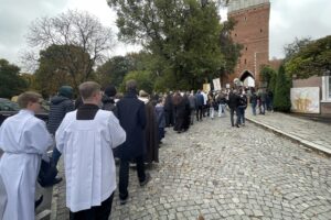 12.102.2025. Sandomierz. Uroczystości religijne ku czci bł. Wincentego Kadłubka / Fot. Grażyna Szlęzak-Wójcik - Radio Kielce