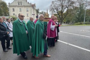 12.102.2025. Sandomierz. Uroczystości religijne ku czci bł. Wincentego Kadłubka / Fot. Grażyna Szlęzak-Wójcik - Radio Kielce