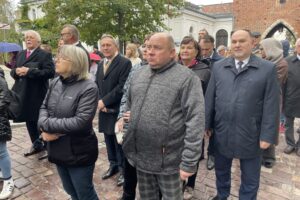 12.102.2025. Sandomierz. Uroczystości religijne ku czci bł. Wincentego Kadłubka / Fot. Grażyna Szlęzak-Wójcik - Radio Kielce