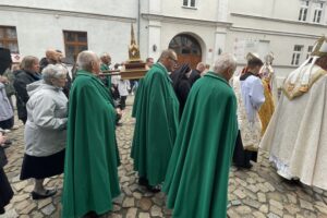 12.102.2025. Sandomierz. Uroczystości religijne ku czci bł. Wincentego Kadłubka / Fot. Grażyna Szlęzak-Wójcik - Radio Kielce