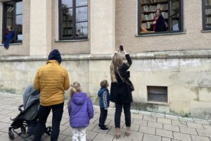 12.10.2025. Sandomierz. Happening historyczny / Fot. Grażyna Szlęzak-Wójcik - Radio Kielce