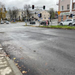 28.10.2025. Kielce. Ulica Jana Pawła II / Fot. Wiktor Taszłow - Radio Kielce