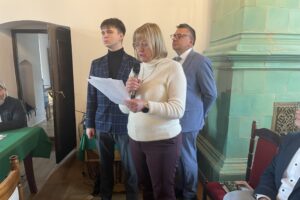 Przebudowa sił w Radzie Miasta Sandomierza - Radio Kielce 29.10.2025. Sandomierz. Sesja rady miasta / Fot. Grażyna Szlęzak-Wójcik - Radio Kielce