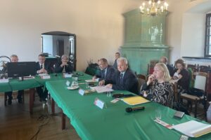 Przebudowa sił w Radzie Miasta Sandomierza - Radio Kielce 29.10.2025. Sandomierz. Sesja rady miasta / Fot. Grażyna Szlęzak-Wójcik - Radio Kielce