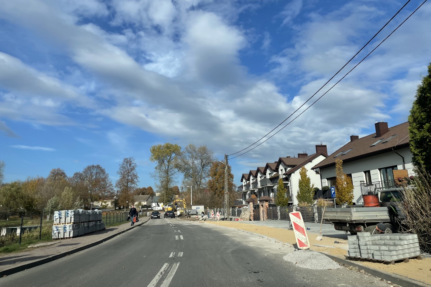 Ulica Browarna w Końskich / Fot. Magdalena Galas-Klusek - Radio Kielce