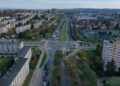 21.10.2025. Kielce. Ulica Jesionowa, miejski odcinek drogi krajowej nr 74 / Fot. Jarosław Kubalski – Radio Kielce